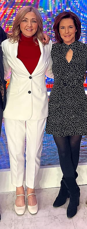 Chris Jansing, 67 and Stephanie Ruhle, 49'