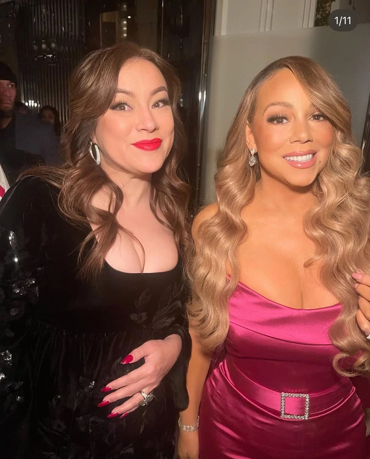 Jennifer Tilly, 66, and Mariah Carey, 55 picture 1 of 1