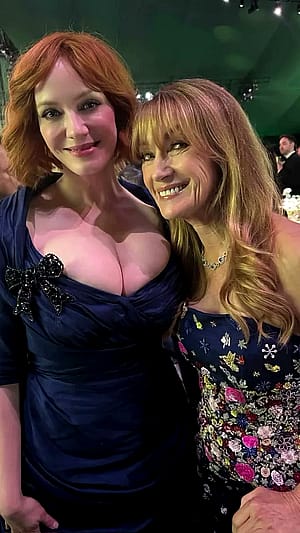 Christina Hendricks, 49 and Jane Seymour, 74'