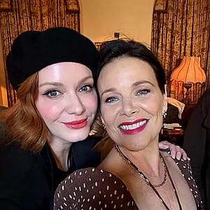 Christina Hendricks, 49 and Meredith Salenger, 54'