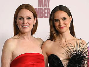 Julianne Moore, 62 and Natalie Portman, 42'