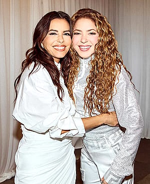 Eva Longoria, 50 and Shakira, 48'