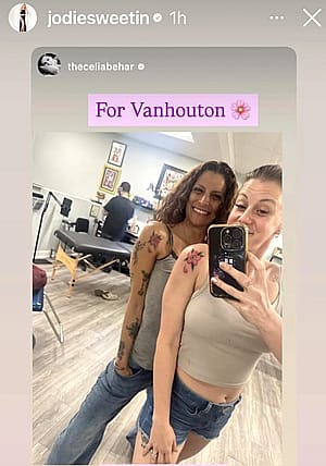 Jodie Sweetin, 43 (on right)'