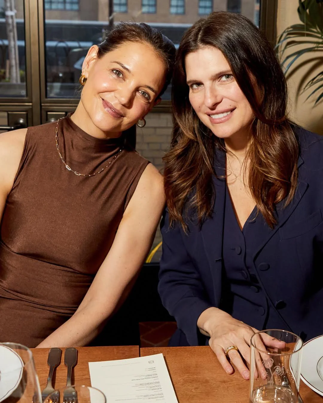 Katie Holmes, 46 and lake bell, 46 picture 1 of 1