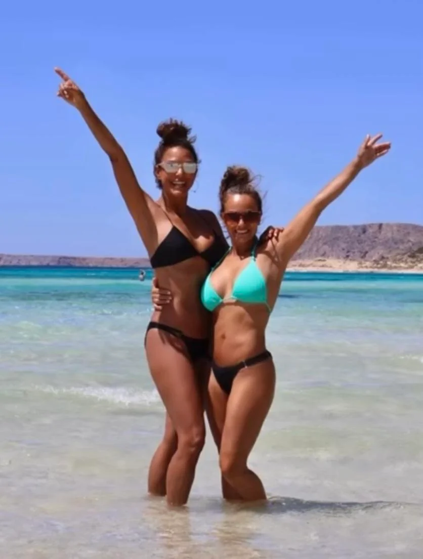 Eva La Rue, 58, in Greece courtesy IG 5/1/25 picture 1 of 4