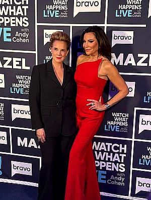 Elizabeth Perkins, 64 and Luann de Lesseps, 59'