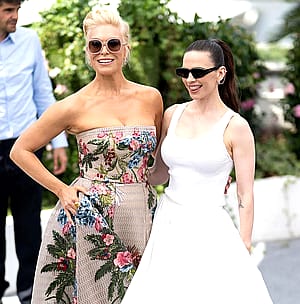 Hannah Waddingham, 50, and Hayley Atwell, 43'