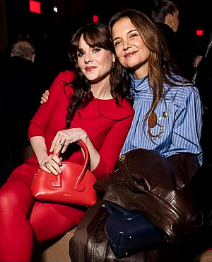 Zooey Deschanel, 45 & Katie Holmes, 46'