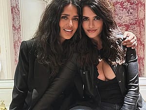 Salma hayek, 58 and Penelope Cruz, 51'