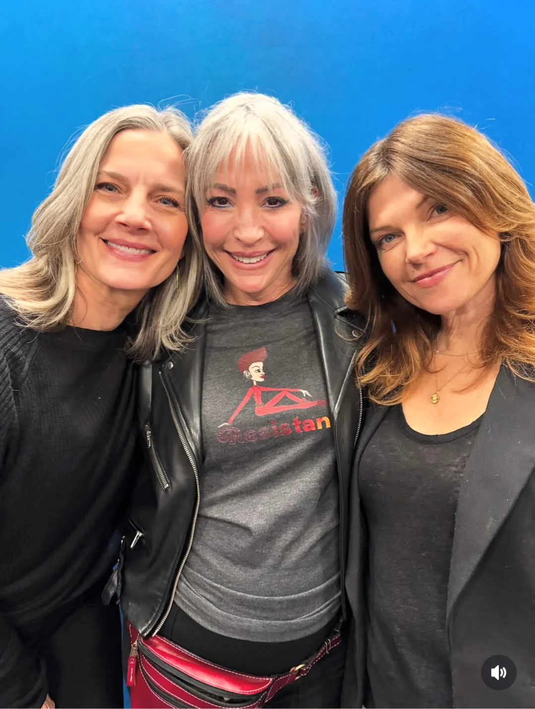 Terry Farrell, 61, Nana Visitor, 67 and Nicole de Boer, 54 picture 1 of 1