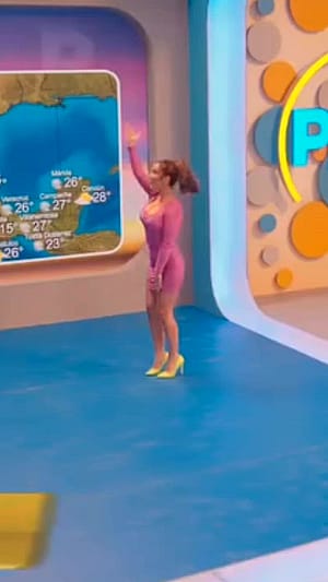Mexican actress Mariazel, 43'