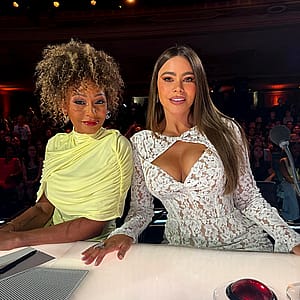 melanie brown. 50 and sofia vergara, 53'
