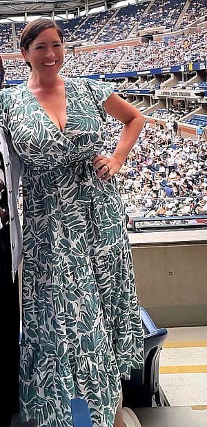 Sarah Spain, 45'