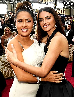 Salma Hayek, 58, and Penelope Cruz, 50'