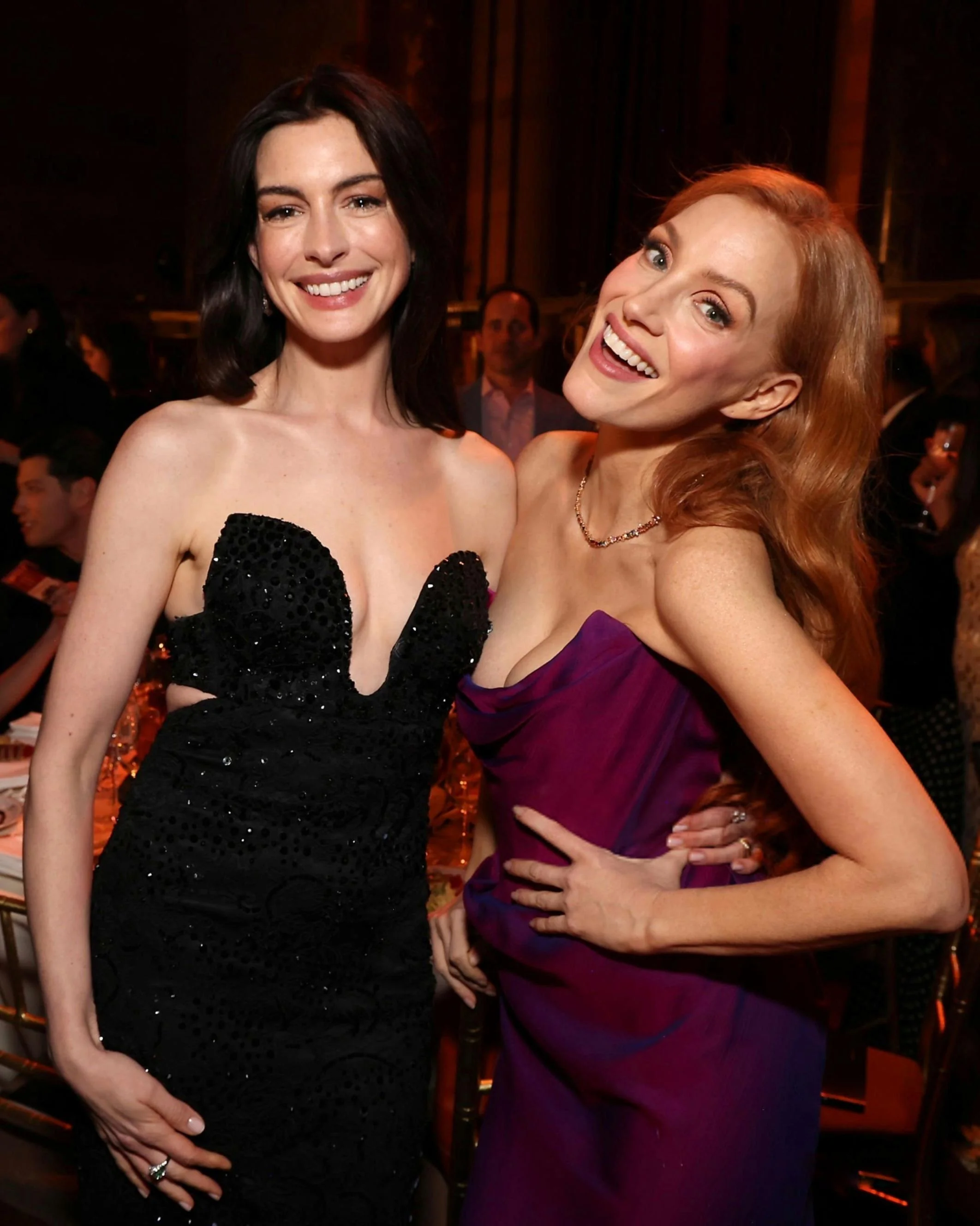 Anne Hathaway, 41 & Jessica Chastain, 46 picture 1 of 2