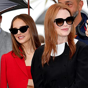 Natalie Portman, 42 & Julianne Moore, 62'