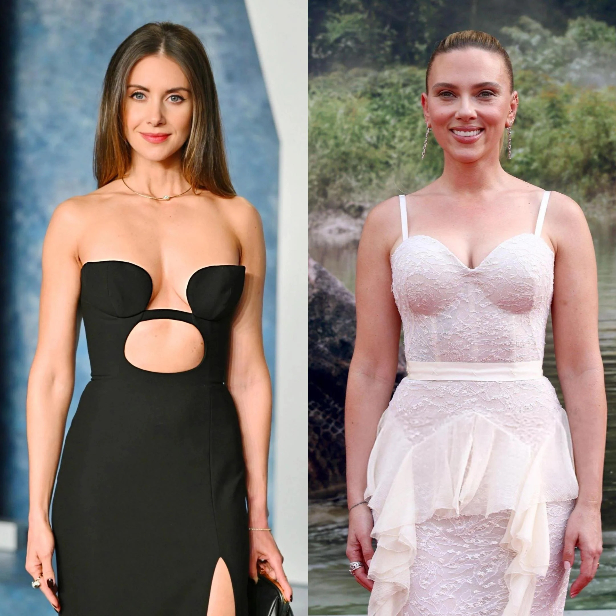 Who is prettier at 40 ? Alison Brie, 40 , or Scarlett Johansson, 40? picture 1 of 1