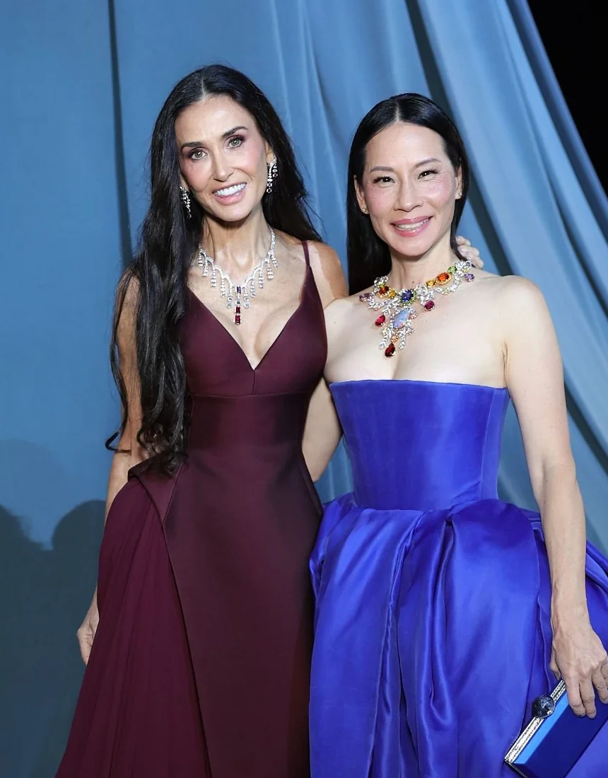 Demi Moore, 62, and Lucy Liu, 56 picture 1 of 1
