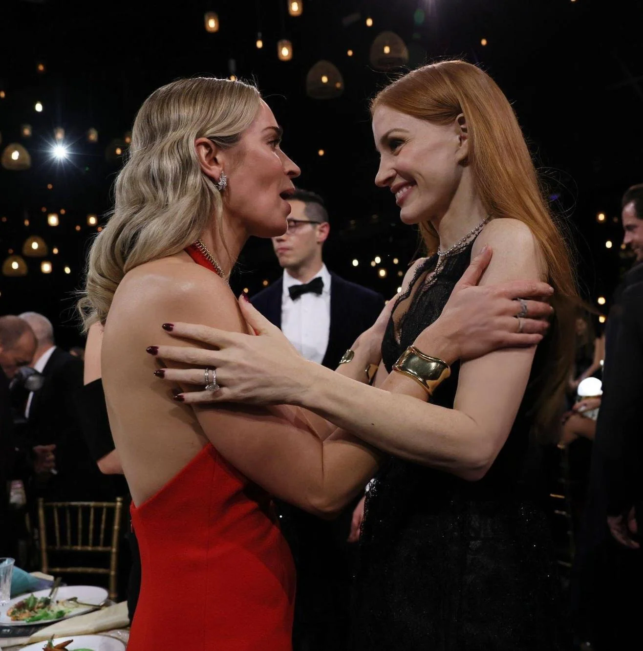 Emily Blunt, 41 & Jessica Chastain, 46 picture 2 of 3