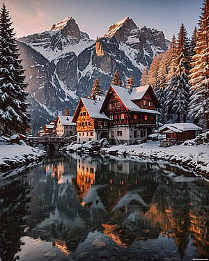 German village