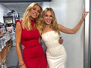 Tess Daly, 56 & Kylie, 57'