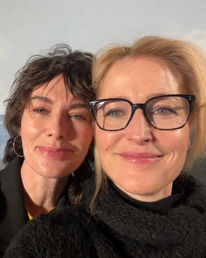 Gillian Anderson, 57, with... picture 1 of 1