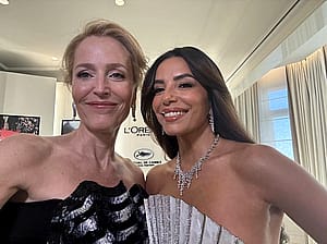 Gillian Anderson, 57 and Eva Longoria, 51'