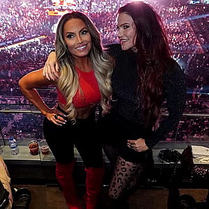 Trish Stratus, 48, and Amy Dumas, 49'