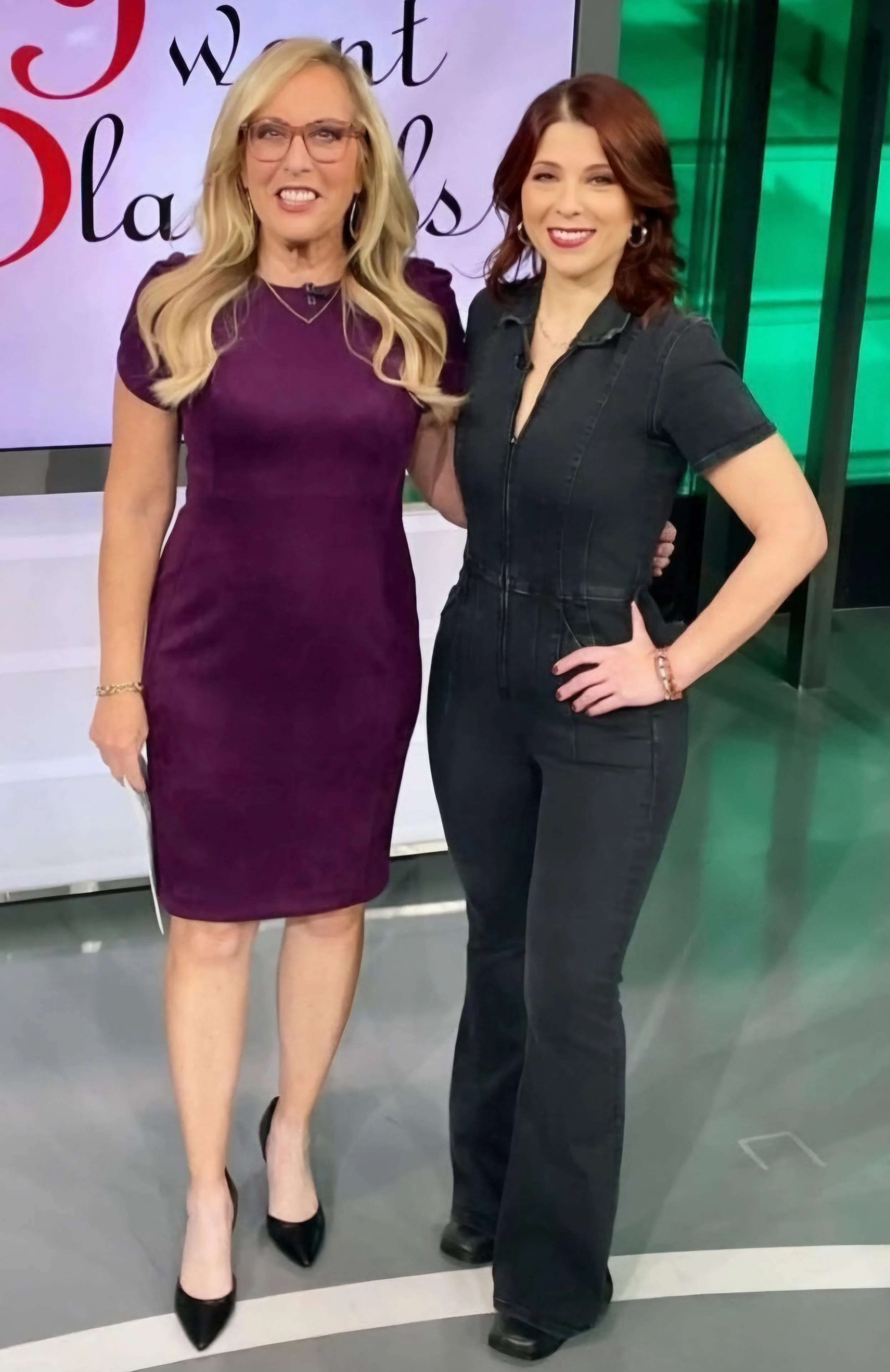 Linda Cohn, 64 and Liz Loza, 44 picture 1 of 1