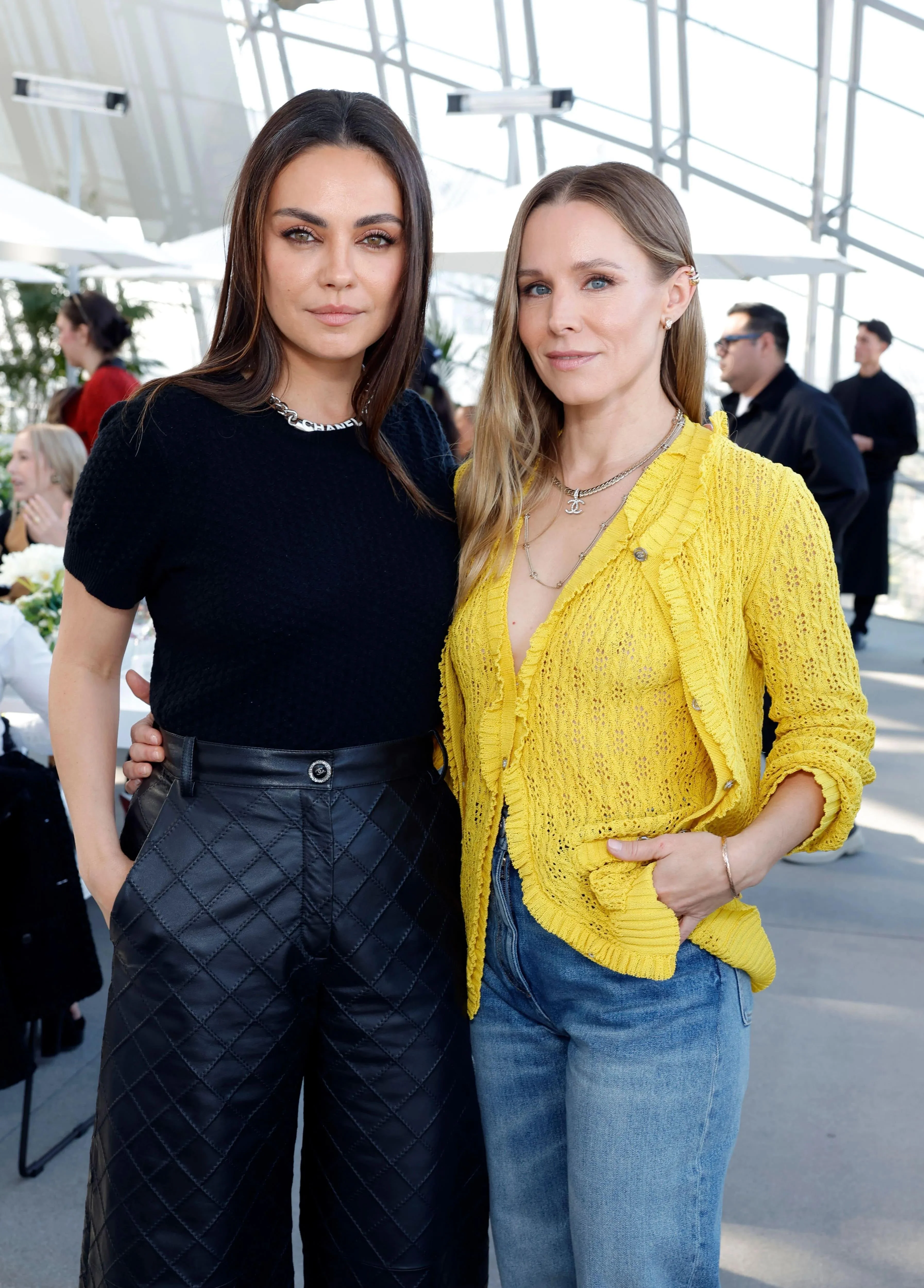 Mila Kunis, 41 and Kristen Bell, 44 picture 1 of 1