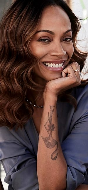 Zoe Saldana, 46'