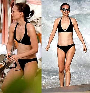 Natalie Portman, 43, bikini beach body'