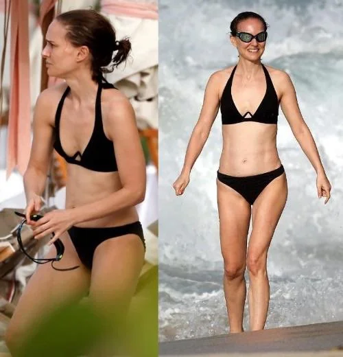 Natalie Portman, 43, bikini beach body picture 1 of 3