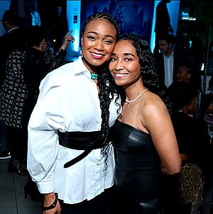 Tatyana Ali, 45, and Chilli, 53'